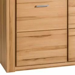 Naturoo Vitrine Armoire Lombok I Bois Massif -Armoires Soldes standvitrine lombok ii teilmassiv wildeiche 5004036
