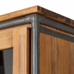 Ars Manufacti Vitrine Acacia Massif Atelier -Armoires Soldes vitrine atelier akazie teilmassiv 1833210