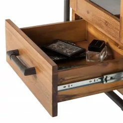 Ars Manufacti Vitrine Acacia Massif Atelier -Armoires Soldes vitrine atelier akazie teilmassiv 1833222