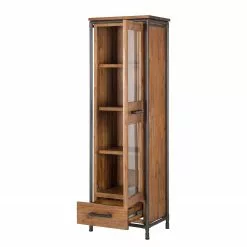 Ars Manufacti Vitrine Acacia Massif Atelier -Armoires Soldes vitrine atelier akazie teilmassiv 1833230