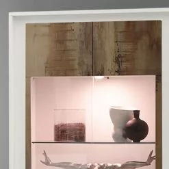 Forenza Lc Vitrine Spa Marron Clair Blanc -Armoires Soldes vitrine forenza 4254676