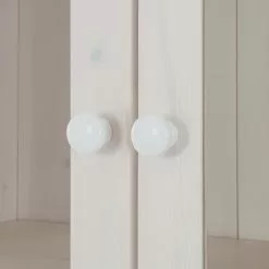 Maison Belfort Vitrine Pin Lillehammer Couleur Miel Blanc -Armoires Soldes vitrine lillehammer kiefer massiv weiss honig 1068018