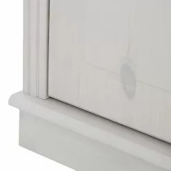 Maison Belfort Vitrine Pin Lillehammer Couleur Miel Blanc -Armoires Soldes vitrine lillehammer kiefer massiv weiss honig 1068038