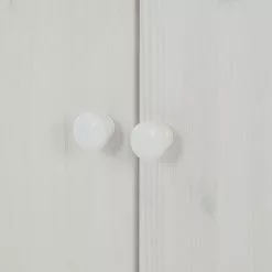 Maison Belfort Vitrine Pin Lillehammer Couleur Miel Blanc -Armoires Soldes vitrine lillehammer kiefer massiv weiss honig 1068054