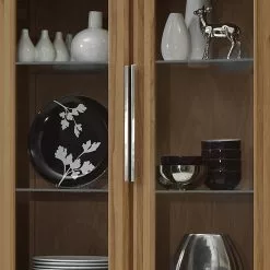 Ars Natura Vitrine Pia Ii 10 Ars Natura Vitrine Pia Ii -Armoires Soldes vitrine pia ii wildeiche massiv geoelt 3719609