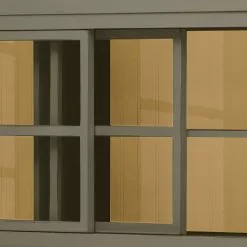 Maison Belfort Vitrine Pin Granite Azjana -Armoires Soldes vitrinenschrank azjana pinie teilmassiv granit pinie creme 3393293