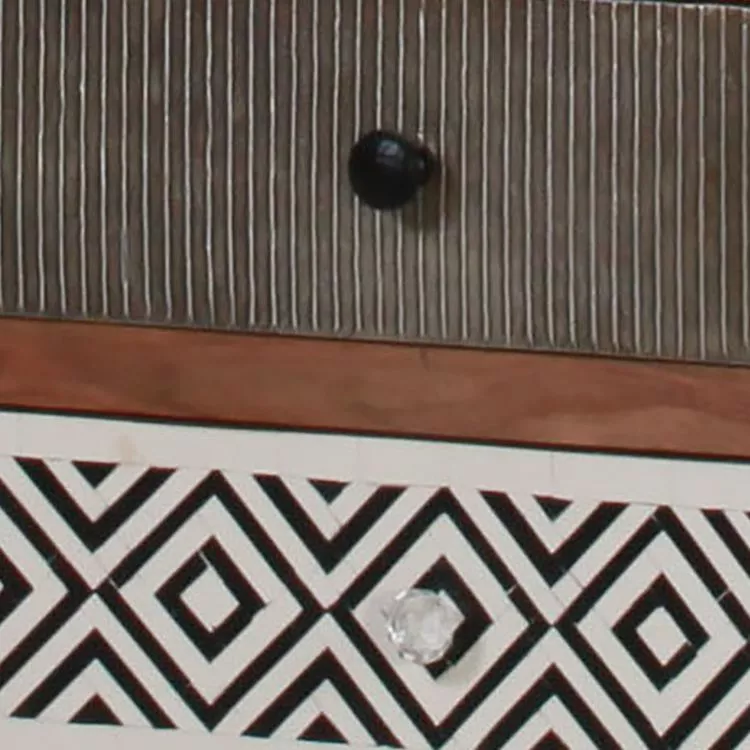 Farasi Vitrine Living Armoire Sheesham Massif Red 5 Farasi Vitrine Living Armoire Sheesham Massif Red – Image 3