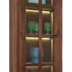 Vicuna Ridgevalley Vitrine Pin Armoire Ii Massif Sans Éclairage Marron -Armoires Soldes vitrinenschrank vicuna ii pinie massiv braun 453975