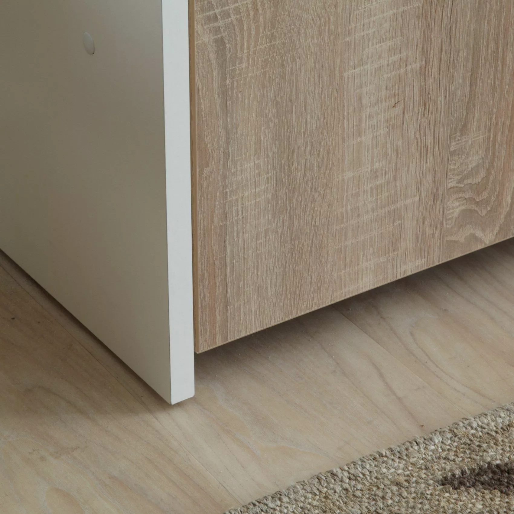 Godia Chêne De Sonoma Ensemble Mural I Imitation Loftscape Blanc 10 Godia Chêne De Sonoma Ensemble Mural I Imitation Loftscape Blanc – Image 8