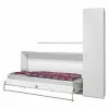 Godia Bonnell Ensemble Mural Ii Loftscape Blanc 1 Godia Bonnell Ensemble Mural Ii Loftscape Blanc -Armoires Soldes wandklappbett kombination godia ii weiss 1685026